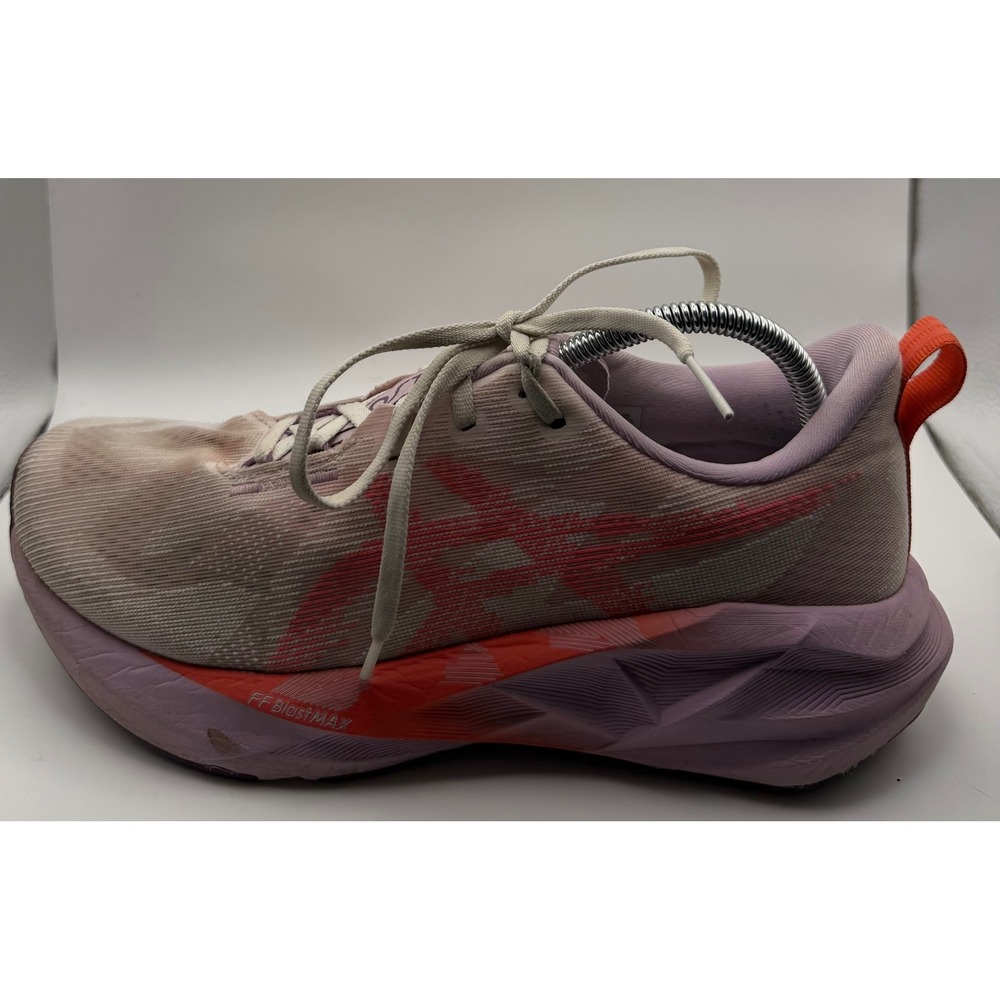Asics Novablast 4 Running Shoes Womens 10.5 Pink 1012B765 Good FF Blast Plus Eco